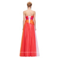 Grace Karin Ombre en mousseline de soie bretelles robe de soirée en soie longue robe de soirée CL6069-2 #